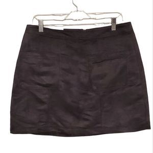 Old Navy Suede Mini Skirt NWT